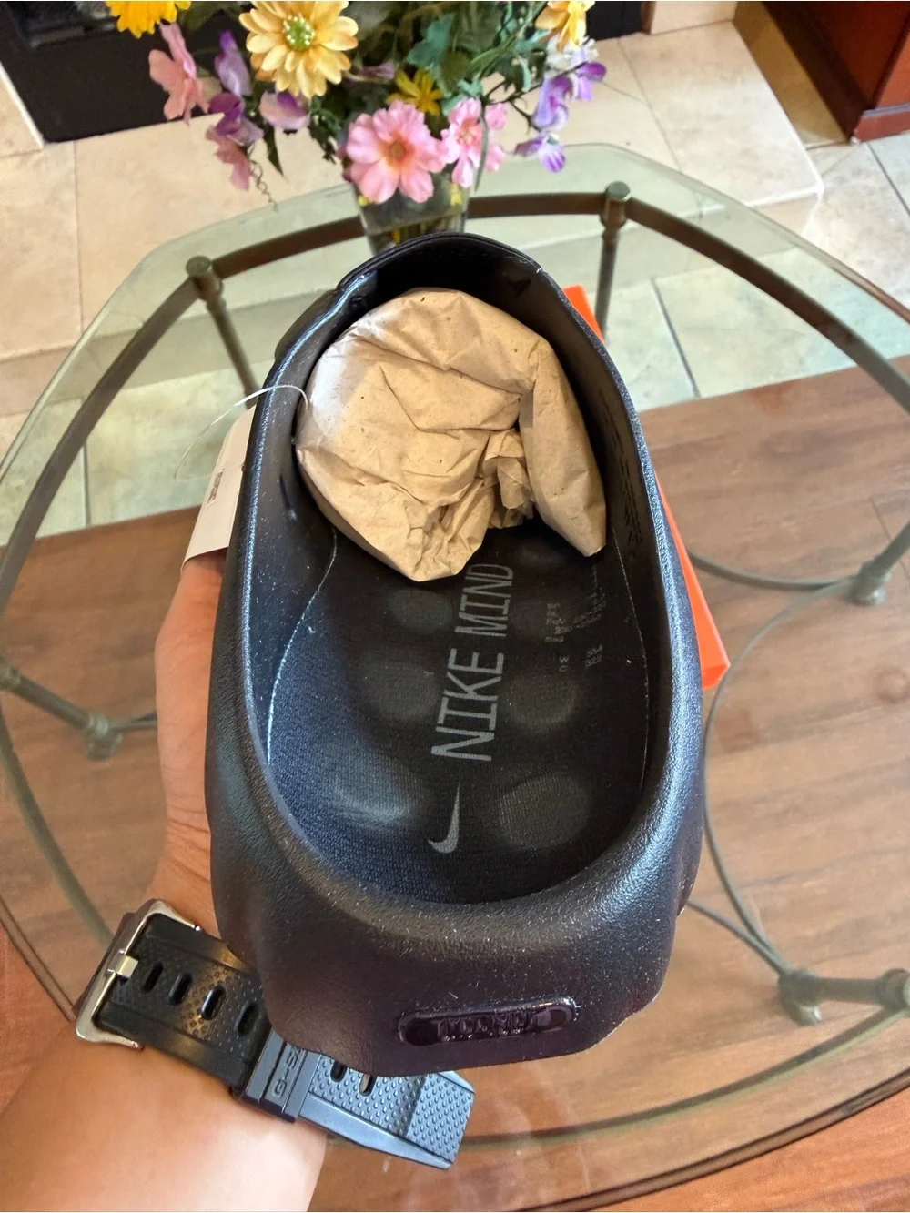 Size 13 - Nike Mind 001 Triple Black
